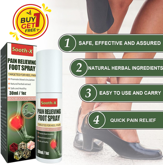 Sooth-X™  Foot & Joint Pain Relieving Spray |🔥BUY 1 GET 1 FREE🔥